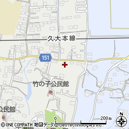 福岡県久留米市山川町1199周辺の地図
