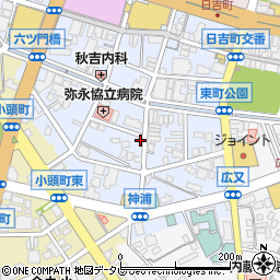 〒830-0031 福岡県久留米市六ツ門町の地図