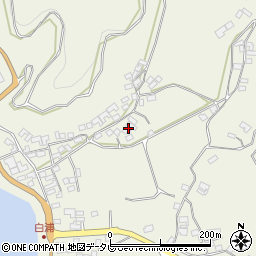 愛媛県宇和島市吉田町白浦177周辺の地図