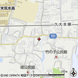 福岡県久留米市山川町901周辺の地図