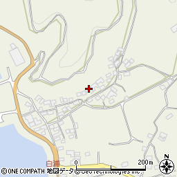 愛媛県宇和島市吉田町白浦152周辺の地図