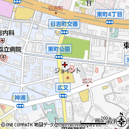 アンネ松本本部ビル周辺の地図