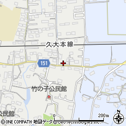 福岡県久留米市山川町1213周辺の地図
