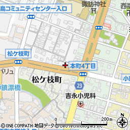 福岡県久留米市荘島町485周辺の地図