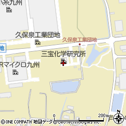 株式会社三宝化学研究所　佐賀工場周辺の地図