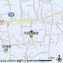 東泉公民分館周辺の地図