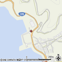 愛媛県宇和島市吉田町白浦4周辺の地図