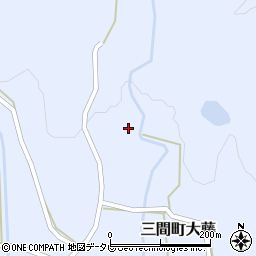 愛媛県宇和島市三間町大藤765周辺の地図