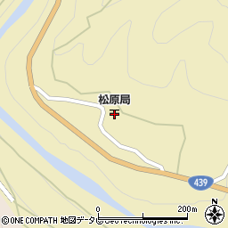 松原郵便局周辺の地図