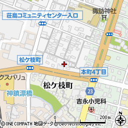 福岡県久留米市荘島町429周辺の地図
