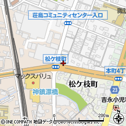 福岡県久留米市荘島町503-1周辺の地図