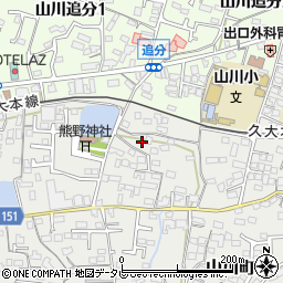 福岡県久留米市山川町1306周辺の地図
