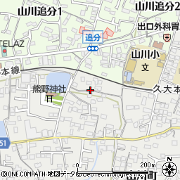 福岡県久留米市山川町1298周辺の地図