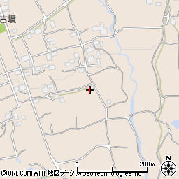 福岡県久留米市草野町吉木2328周辺の地図