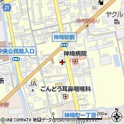 そうごう薬局　神埼店周辺の地図