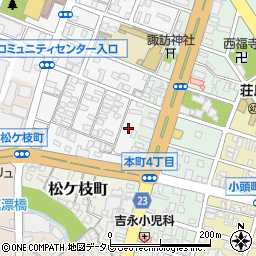 福岡県久留米市荘島町420周辺の地図
