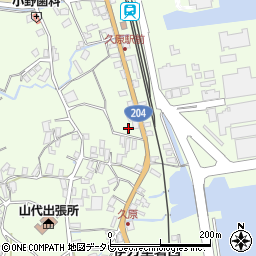 佐賀県伊万里市山代町久原2837周辺の地図