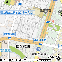 福岡県久留米市荘島町419-4周辺の地図