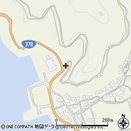 愛媛県宇和島市吉田町白浦72周辺の地図