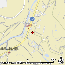 佐賀県唐津市厳木町浪瀬周辺の地図