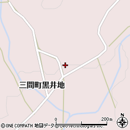 愛媛県宇和島市三間町黒井地1972周辺の地図