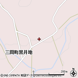 愛媛県宇和島市三間町黒井地1984周辺の地図