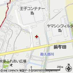 佐賀県三養基郡上峰町前牟田1822周辺の地図