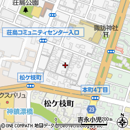 福岡県久留米市荘島町450-2周辺の地図