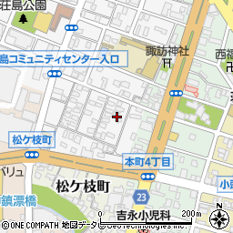 福岡県久留米市荘島町415周辺の地図