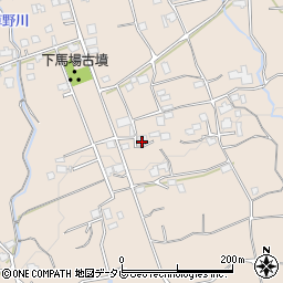 福岡県久留米市草野町吉木2311周辺の地図