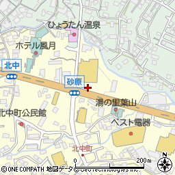 マルショクやまなみ駐車場周辺の地図