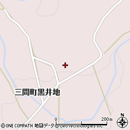 愛媛県宇和島市三間町黒井地1987周辺の地図