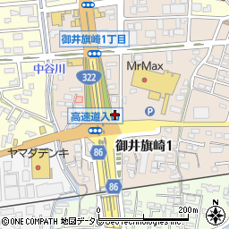 株式会社駅前不動産　久留米インター店周辺の地図