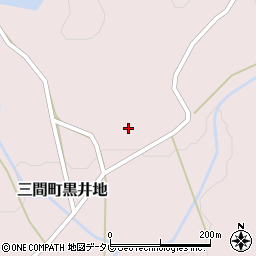 愛媛県宇和島市三間町黒井地1989周辺の地図