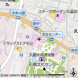 石橋文化会館周辺の地図
