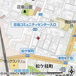福岡県久留米市荘島町523周辺の地図
