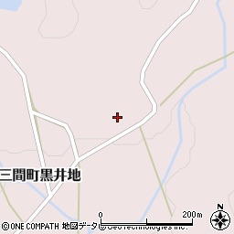 愛媛県宇和島市三間町黒井地1993周辺の地図