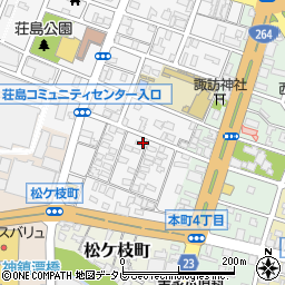 福岡県久留米市荘島町442周辺の地図