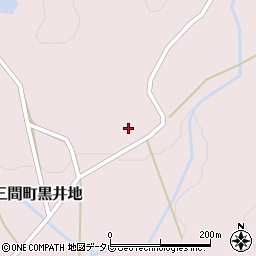 愛媛県宇和島市三間町黒井地2000周辺の地図