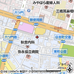 黒岩洋傘店周辺の地図