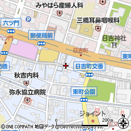 炭火酒蔵 喜多周辺の地図