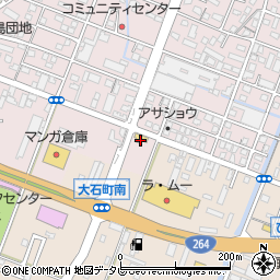 コメダ珈琲店久留米大石町店周辺の地図