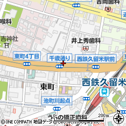 鹿毛砥石店周辺の地図