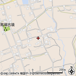 福岡県久留米市草野町吉木2292周辺の地図
