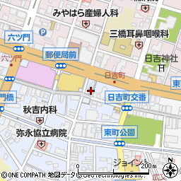 寿屋化粧品店周辺の地図