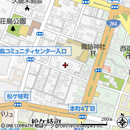 福岡県久留米市荘島町20周辺の地図