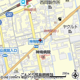 ほっかほっか亭　神埼駅前店周辺の地図