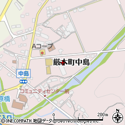 佐賀県唐津市厳木町中島周辺の地図