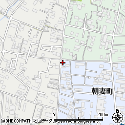 福岡県久留米市朝妻町1-31周辺の地図