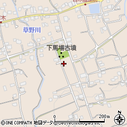 福岡県久留米市草野町吉木2263周辺の地図